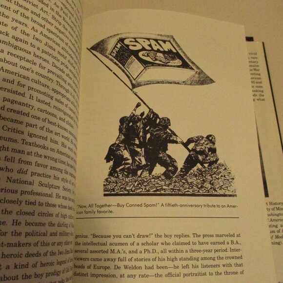 Iwo Jima Medium Red White Blue Black Graphic Reading Book - Picture 6 of 10